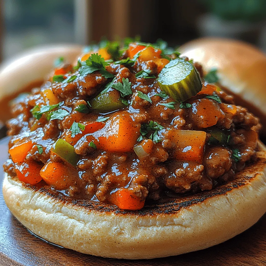 When it comes to comfort food, few dishes evoke as much nostalgia as the classic Sloppy Joe. This hearty, messy sandwich, made with ground meat and a savory sauce, has earned its spot as a beloved staple in American households. The combination of a warm bun filled with flavorful meat makes it a favorite for family dinners, backyard barbecues, and even casual get-togethers. But what if you could take this classic and elevate it with a unique twist? Enter the Sloppy Joe Delight: A Tangy Twist! This recipe introduces a zesty flavor profile that transforms the traditional Sloppy Joe into an exciting new dish, perfect for those looking to spice up their culinary repertoire.