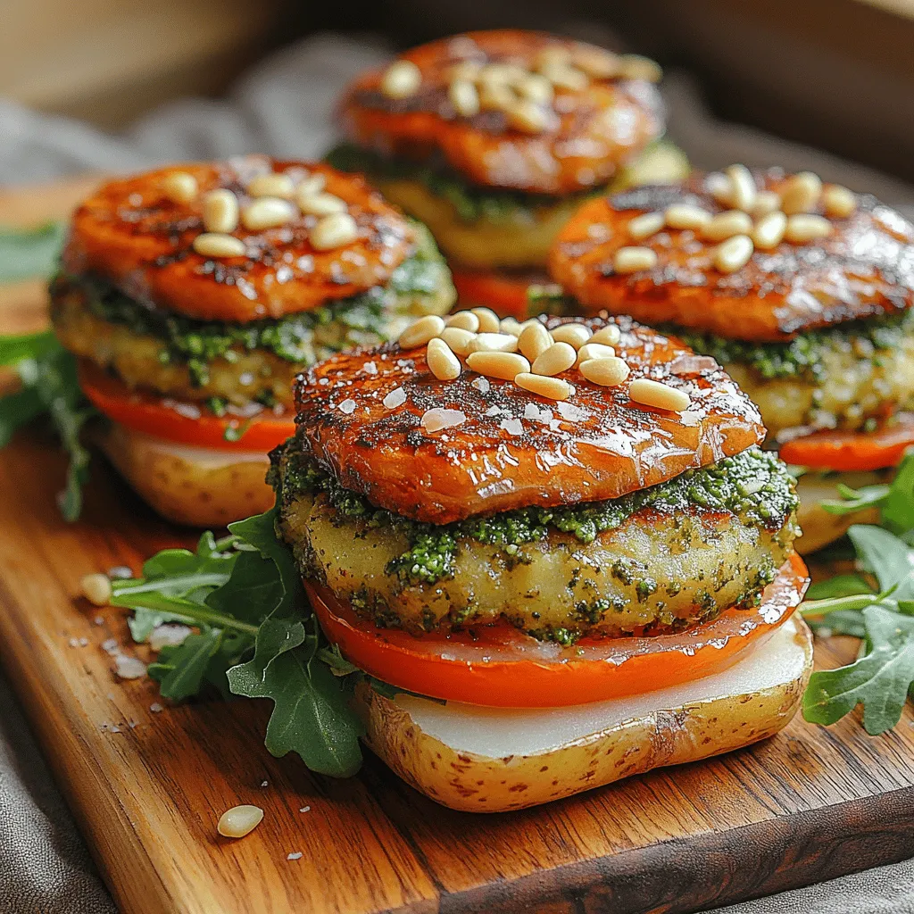 What makes Basil Pesto Potato Sliders so special? For starters, they offer a unique twist on traditional sliders that typically feature beef or chicken. Instead, these sliders showcase the humble potato, turning it into a delicious, hearty base that is both filling and satisfying. The addition of homemade basil pesto elevates the dish, bringing in a fresh, aromatic quality that is hard to resist.