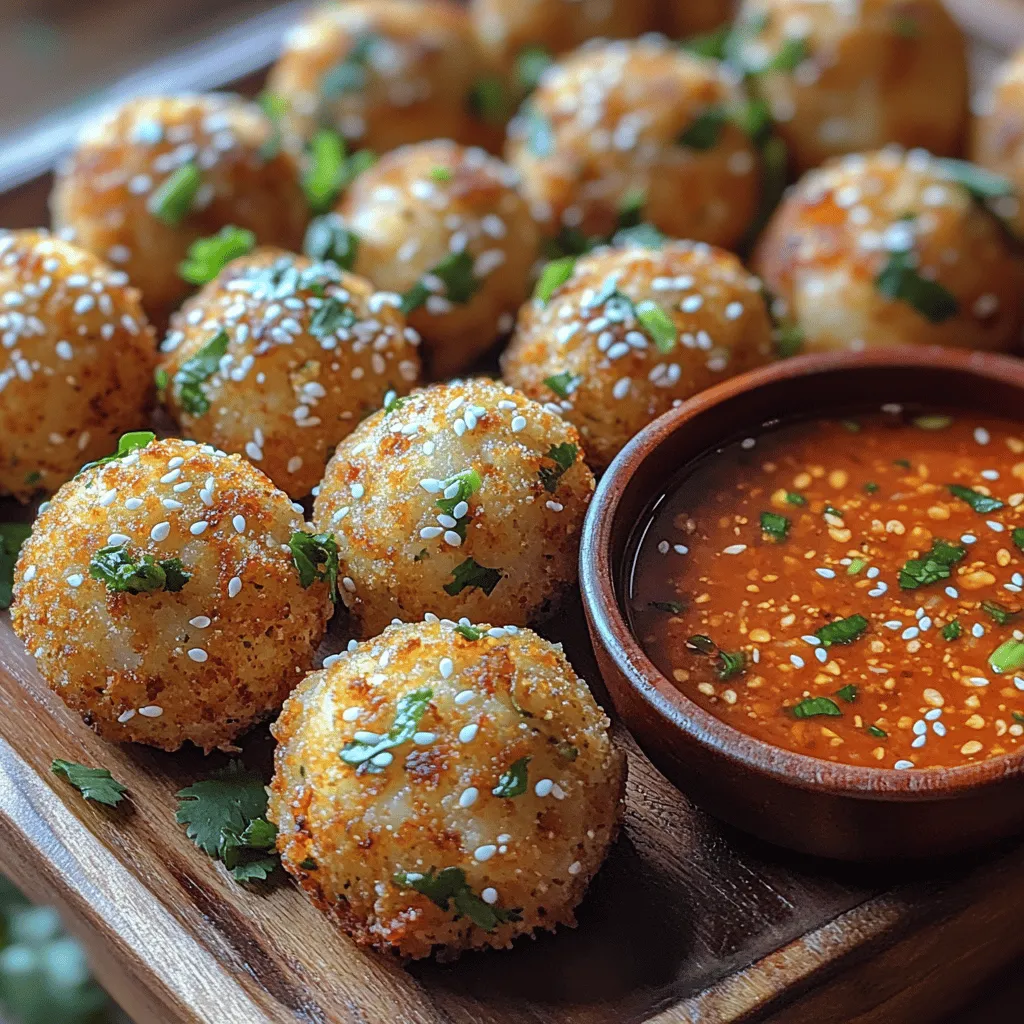 Shrimp has long been celebrated as a versatile and delectable ingredient in various cuisines around the globe. Its delicate flavor and firm texture make it an ideal centerpiece for an array of dishes, from classic shrimp cocktails to sumptuous seafood pasta. In this recipe, we take shrimp to delightful new heights by crafting Crispy Shrimp Balls, a dish that marries the savory essence of shrimp with a satisfying crunch that is simply irresistible. Whether served as an appetizer at your next dinner party or enjoyed as a quick snack, these shrimp balls are sure to impress both family and friends.