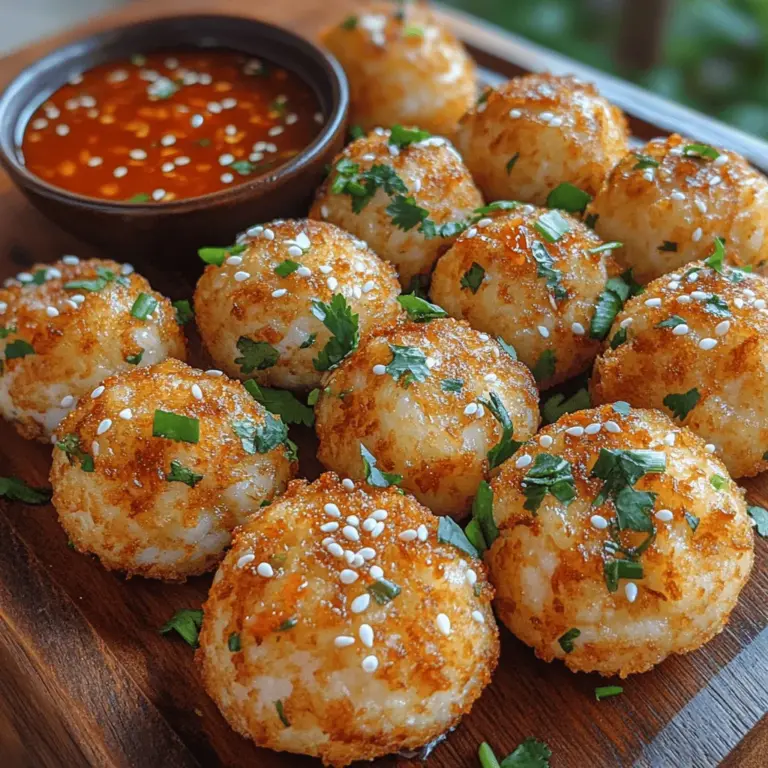Shrimp has long been celebrated as a versatile and delectable ingredient in various cuisines around the globe. Its delicate flavor and firm texture make it an ideal centerpiece for an array of dishes, from classic shrimp cocktails to sumptuous seafood pasta. In this recipe, we take shrimp to delightful new heights by crafting Crispy Shrimp Balls, a dish that marries the savory essence of shrimp with a satisfying crunch that is simply irresistible. Whether served as an appetizer at your next dinner party or enjoyed as a quick snack, these shrimp balls are sure to impress both family and friends.