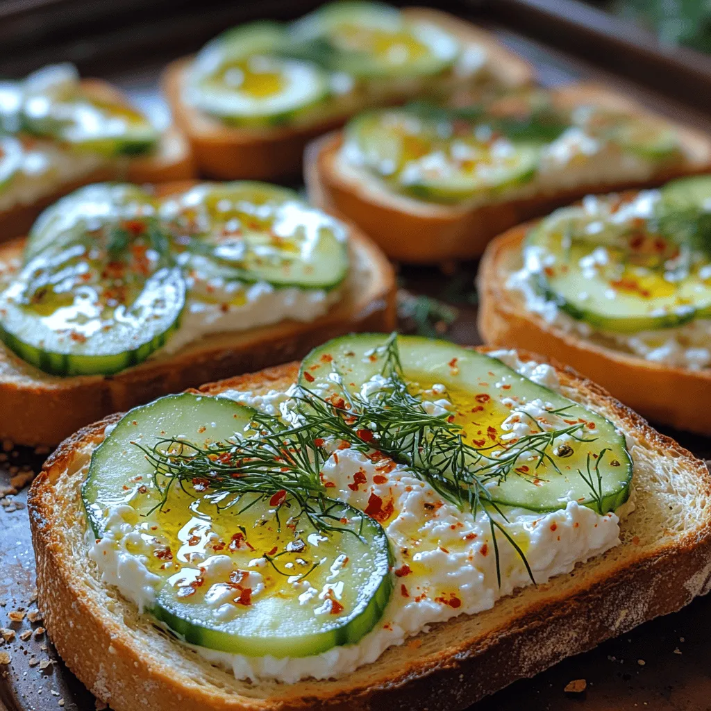 Whipped Feta Cucumber Toast is a culinary creation that has gained immense popularity in recent years, capturing the hearts and taste buds of food enthusiasts around the world. This dish is a delightful blend of flavors and textures, marrying the creamy, tangy notes of whipped feta with the crisp, refreshing crunch of fresh cucumbers, all elegantly layered atop rustic bread. Not only does this dish serve as a perfect appetizer or snack, but it also brings a touch of sophistication to any gathering, making it ideal for brunches, parties, or casual get-togethers.