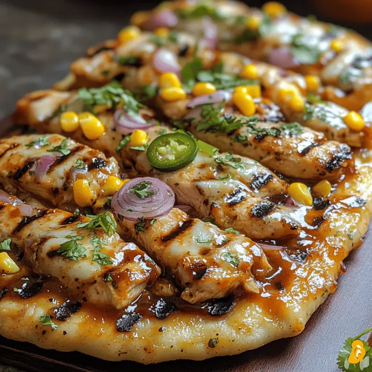As the sun shines brighter and the temperatures rise, the allure of outdoor cooking becomes irresistible. Grilling recipes have gained tremendous popularity during the warmer months, bringing together friends and family for delicious meals filled with smoky flavors and vibrant aromas. One standout dish that has captured the hearts (and appetites) of BBQ enthusiasts is the Grilled BBQ Chicken Flatbread. This versatile recipe is perfect for various occasions, whether it’s a casual weeknight dinner, a weekend gathering, or a picnic in the park.