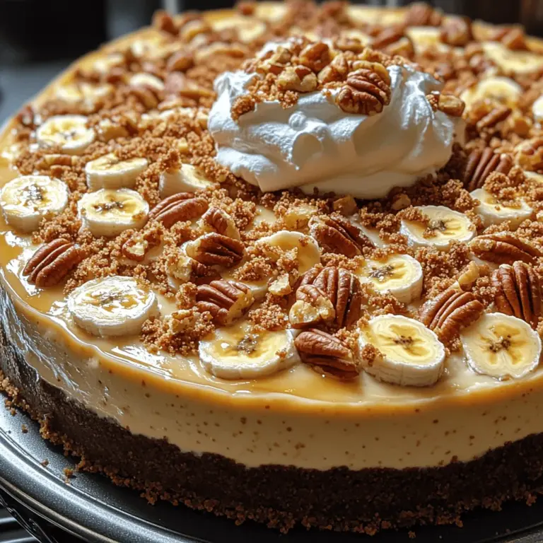 Cheesecakes have long captured the hearts of dessert enthusiasts around the world with their creamy texture and rich flavors. From classic New York-style cheesecakes to innovative variations that incorporate seasonal ingredients, this versatile dessert lends itself to endless creativity. One of the most delightful fusions of flavors in the cheesecake realm is the Banana Pudding Crunch Cheesecake—a decadent treat that marries the beloved flavors of banana pudding with the smooth, rich profile of cheesecake.