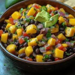 If you're in search of a vibrant, refreshing dish that can elevate your meals or serve as a delightful stand-alone snack, look no further than Mango Bliss Black Bean Salsa. This colorful salsa combines the tantalizing sweetness of ripe mangoes with the earthy richness of black beans, offering a harmonious blend of flavors and textures that is both delicious and nutritious.