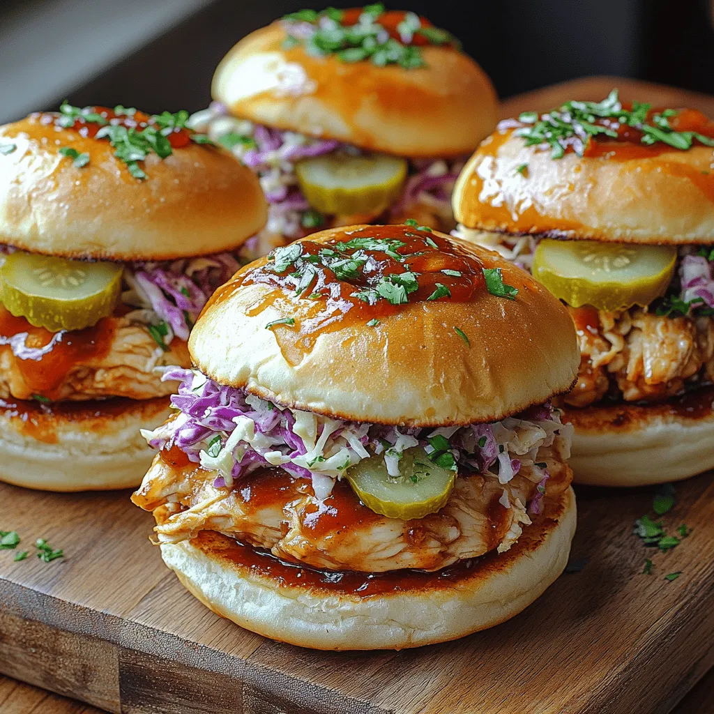 Barbecue chicken sliders are a beloved comfort food that can elevate any gathering, whether it’s a casual weeknight dinner, a family reunion, or a backyard barbecue. These bite-sized sandwiches are the perfect blend of savory and sweet, offering a delightful burst of flavor that pleases palates of all ages. With the rise of slow cooker recipes, busy individuals and families can enjoy home-cooked meals with minimal effort. Slow cooking allows the flavors to meld beautifully while tenderizing the meat, resulting in an unforgettable dish that practically falls apart with a fork.