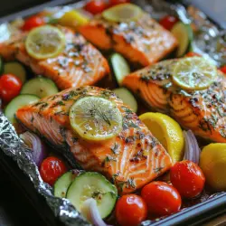 Cooking with foil packs has become a popular technique among home cooks, and for good reason. This method not only simplifies the cooking process but also locks in flavors and moisture, resulting in dishes that are incredibly tasty. Among the numerous recipes that take advantage of this technique, Zesty Lemon Butter Salmon Foil Packs stand out as an exceptional choice for anyone looking to whip up a healthy, delicious meal in no time.