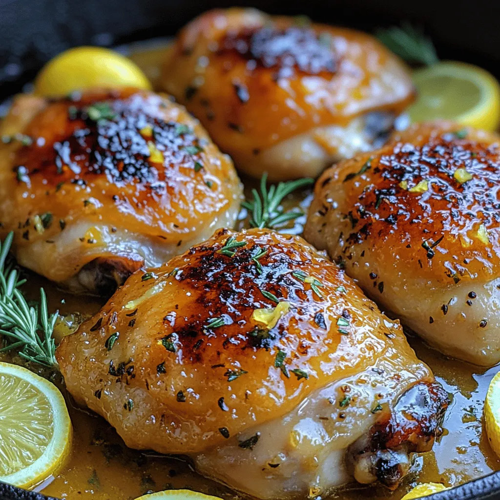 If you’re looking to elevate your culinary repertoire with a dish that is as flavorful as it is visually appealing, look no further than Citrus Delight Lemon Honey Glazed Chicken. This recipe is a perfect harmony of succulent chicken thighs, zesty lemon, and the natural sweetness of honey, culminating in a mouthwatering experience that is sure to impress your family and guests alike.