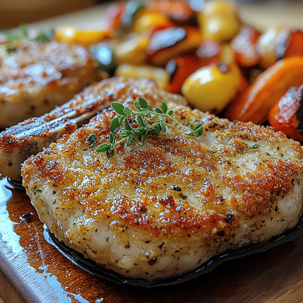 When it comes to comfort food that brings both flavor and satisfaction, Parmesan Crusted Pork Chops stand out as a stellar choice. This dish combines the rich, nutty flavor of freshly grated Parmesan cheese with the satisfying crunch of panko breadcrumbs, creating a delightful textural contrast that elevates the humble pork chop to new heights. Whether you’re preparing a cozy weeknight dinner or hosting a special gathering, this recipe is versatile enough to impress any crowd.