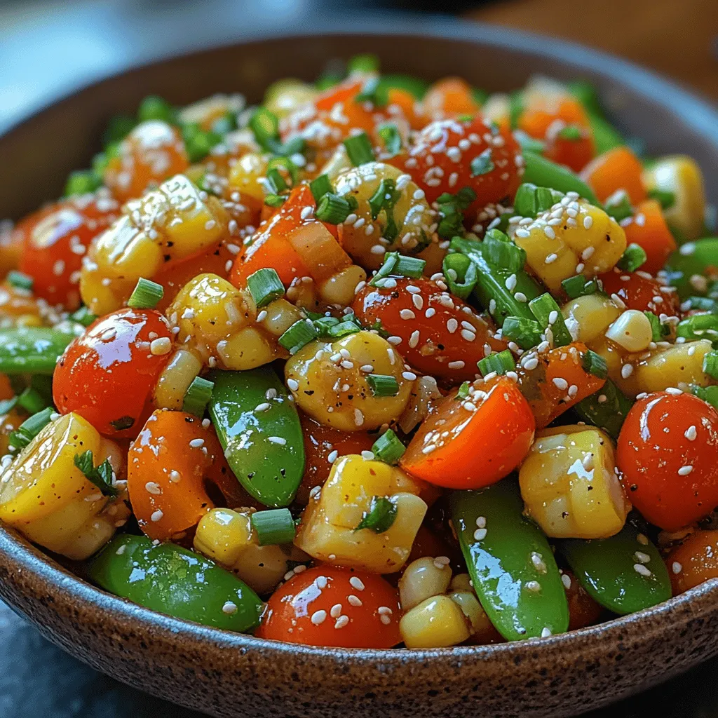 As the warm sun graces the summer months, there’s nothing quite like the vibrant and fresh flavors of a garden vegetable stir-fry. This dish not only captures the essence of summer but also serves as a celebration of the season's bountiful harvest. Crisp & Colorful Summer Garden Vegetable Stir-Fry is a fantastic way to showcase a medley of seasonal vegetables, bringing together their natural colors and flavors in a quick and delightful meal.