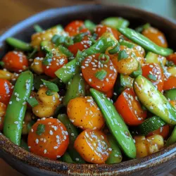 As the warm sun graces the summer months, there’s nothing quite like the vibrant and fresh flavors of a garden vegetable stir-fry. This dish not only captures the essence of summer but also serves as a celebration of the season's bountiful harvest. Crisp & Colorful Summer Garden Vegetable Stir-Fry is a fantastic way to showcase a medley of seasonal vegetables, bringing together their natural colors and flavors in a quick and delightful meal.