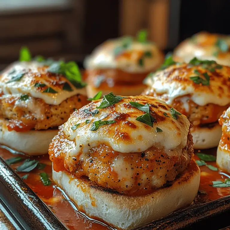To create the perfect Cheesy Chicken Parmesan Sliders, it’s essential to understand the key ingredients that contribute to their flavor and texture. Let’s break down the components that make these sliders so special.