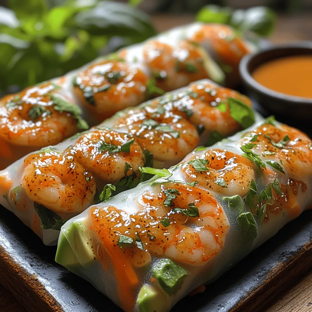 Shrimp spring rolls are a popular dish in various Asian cuisines, particularly Vietnamese, where they are known as 