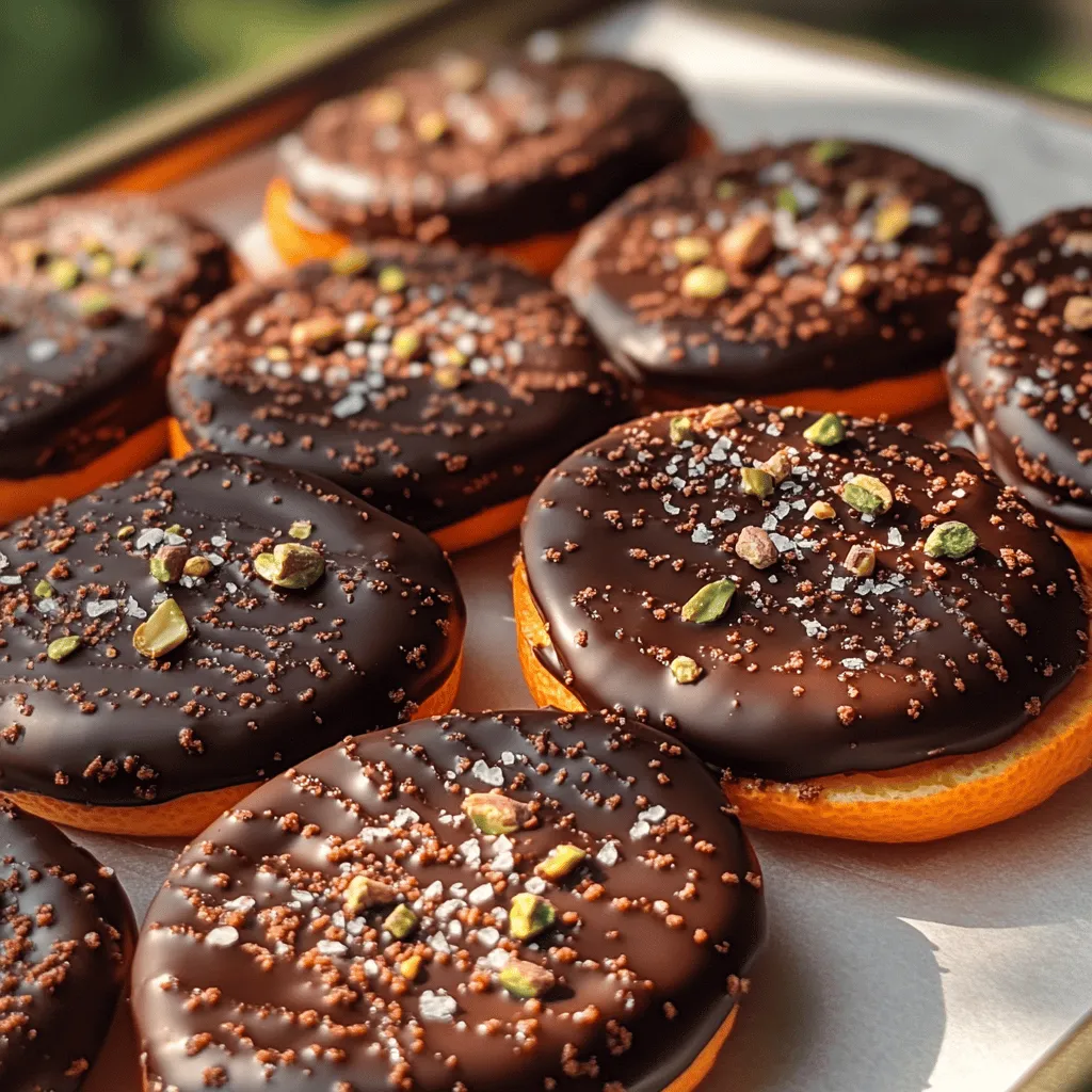 In recent years, chocolate-covered fruits have surged in popularity, captivating dessert enthusiasts and health-conscious snackers alike. Among these delightful creations, chocolate-dipped orange slices stand out as a unique and refreshing treat that perfectly marries the tangy brightness of oranges with the rich indulgence of dark chocolate. This recipe not only satisfies your sweet tooth but also offers a burst of citrusy goodness, making it an ideal option for those seeking a guilt-free dessert.