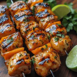 If you’re seeking a dish that captures the essence of Thai cuisine while being perfect for casual gatherings or weeknight dinners, look no further than Easy Grilled Thai Chicken Skewers. This delightful dish combines the aromatic flavors of Southeast Asia, making it a favorite for those who appreciate a balance of heat, sweetness, and umami in their meals. Thai cuisine is renowned for its vibrant flavors, and these skewers encapsulate that spirit beautifully.