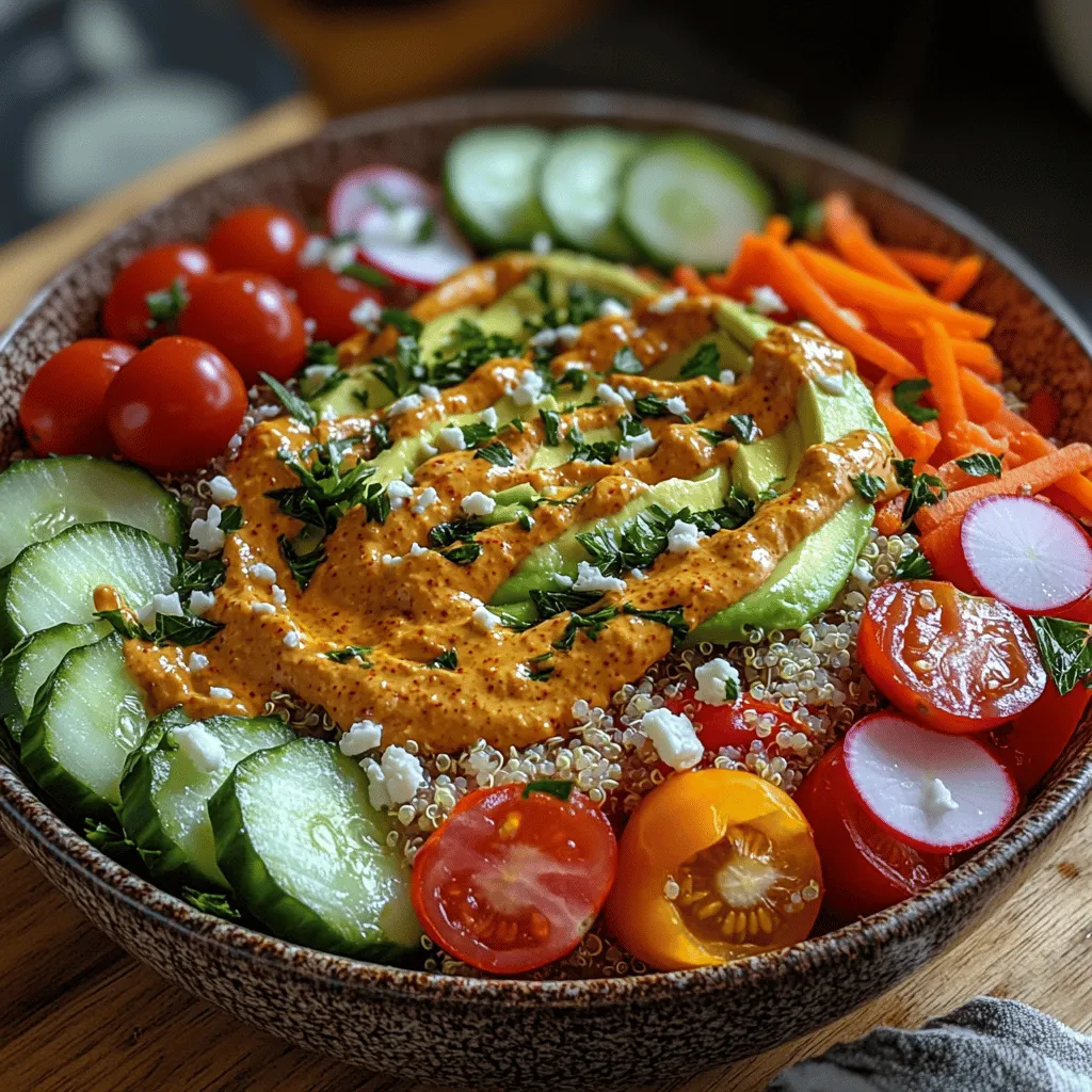 In recent years, veggie bowls have surged in popularity as a staple of healthy eating. These vibrant, nutrient-packed meals not only cater to the growing demand for plant-based options but also provide a versatile canvas for creativity in cooking. The Roasted Garlic Hummus Veggie Bowl stands out among the myriad of veggie bowl recipes, offering a delightful combination of flavors, textures, and health benefits. This nourishing dish is perfect for lunch, dinner, or even as a snack, making it a great addition to any meal plan.