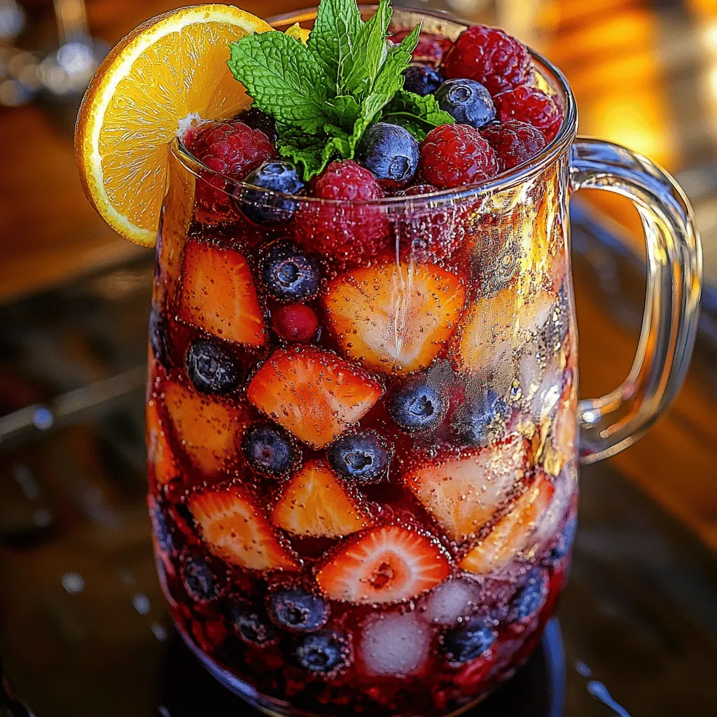 As the seasons change and gatherings with friends and family become more frequent, there’s nothing quite like a refreshing beverage to bring everyone together. Enter the Berry Citrus Sparkling Punch—a vibrant, flavorful, and revitalizing drink that’s perfect for any occasion. Whether you’re hosting a summer barbecue, a cozy winter get-together, or a festive holiday celebration, this punch combines the natural sweetness of mixed berries with the zesty brightness of citrus, resulting in a drink that’s as delightful to sip as it is to look at.