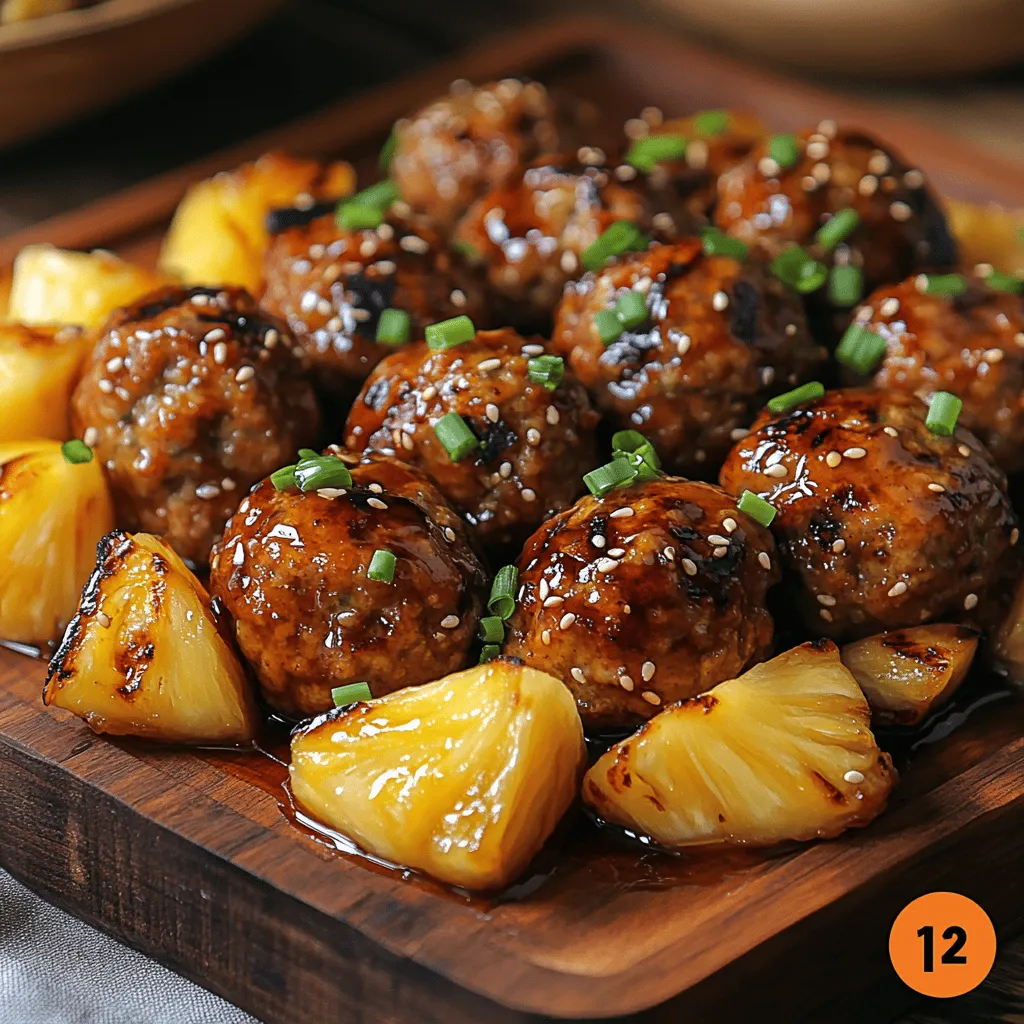 Discover a delightful twist on classic meatballs with our Juicy Teriyaki Pineapple Meatballs recipe. This dish combines the savory flavors of teriyaki sauce with the sweetness of pineapple, creating a mouth-watering experience that’s perfect for family dinners, parties, or as a quick weeknight meal. Whether you're looking to impress guests at your next gathering or simply want to enjoy a unique dish with your family, these meatballs are sure to satisfy. In this article, we’ll dive into the ingredients, preparation methods, and tips to make these meatballs a standout dish that will become a regular feature on your dinner table.