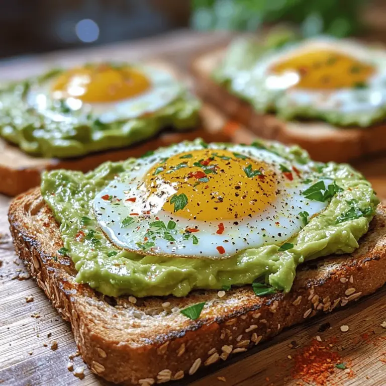 To fully appreciate the goodness of Avocado Egg Toast Delight, it’s essential to understand the star ingredients that contribute to its flavor and health benefits. Let's break down these components for a deeper insight into why they work so well together.