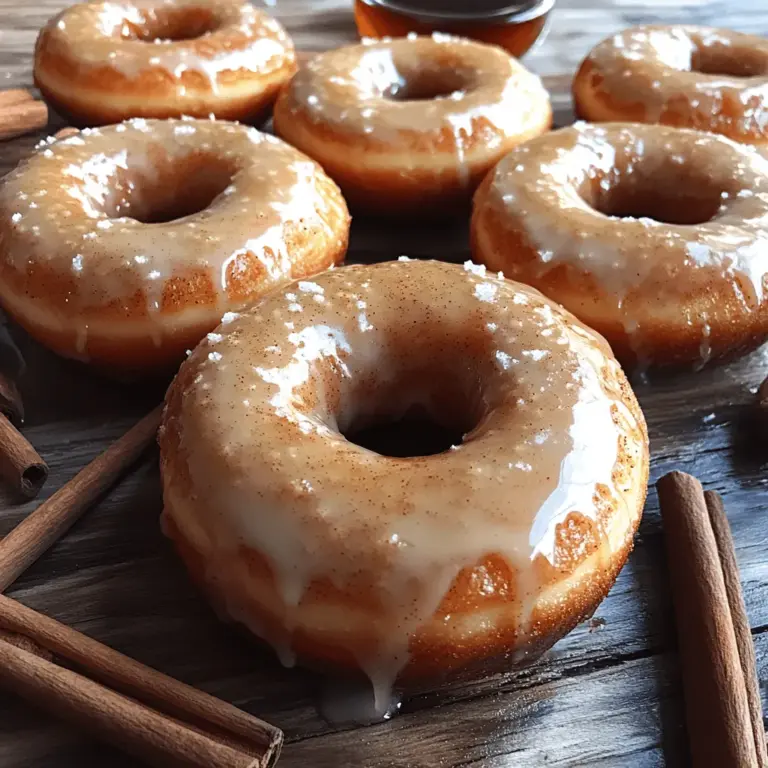 There's something undeniably enchanting about the experience of making homemade donuts. The aroma wafting through your kitchen as they bake is enough to make anyone's mouth water. Whether it's a leisurely weekend morning, a festive holiday gathering, or simply a craving for something sweet, these homemade delights are sure to bring joy to your table. Among the myriad of flavors to choose from, the combination of maple glaze and cinnamon stands out as a classic favorite. The richness of maple syrup paired with the warm, spicy notes of cinnamon creates a harmonious blend that transforms each bite into a mini celebration.