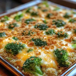 If you're searching for a nutritious and satisfying dish that caters to various dietary preferences, look no further than Broccoli Cheddar Quinoa Casserole. This delightful casserole combines the wholesome goodness of quinoa, the vibrant crunch of broccoli, and the creamy richness of cheddar cheese into a comforting yet health-conscious meal. Whether you're a busy parent looking to sneak more vegetables into your family's diet, a health enthusiast seeking nutritious meal options, or someone simply craving a delicious and filling dish, this recipe ticks all the boxes.