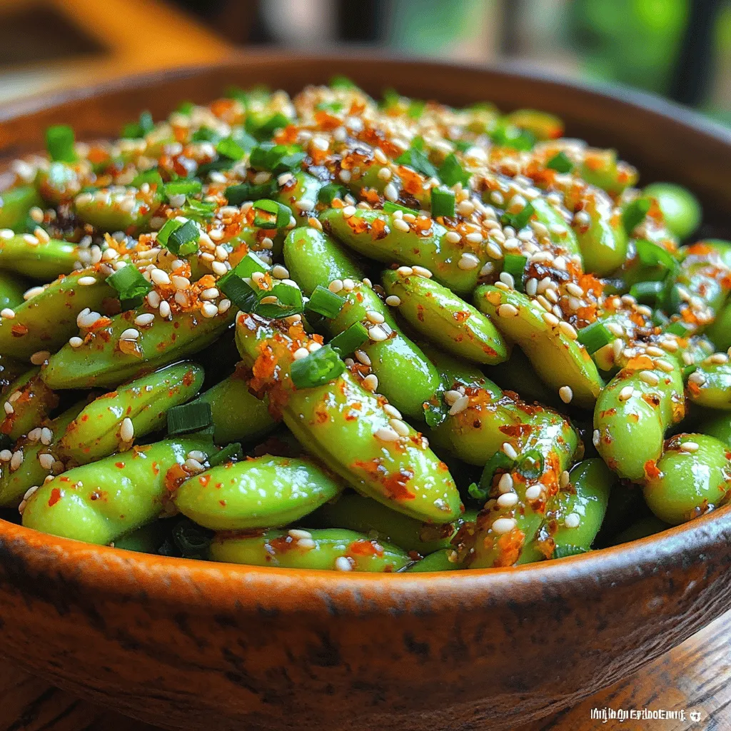 Edamame, meaning 