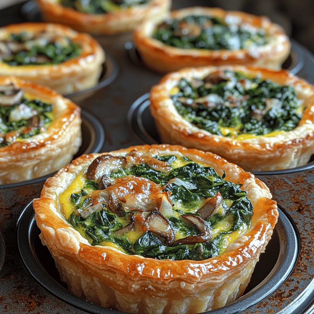 Quiche cups represent a delightful fusion of convenience and culinary creativity, offering a portable, bite-sized alternative to traditional quiche. These mini quiches are not only visually appealing but also incredibly versatile, making them ideal for any meal of the day. Whether you're looking for a satisfying breakfast, a savory brunch option, or a quick snack, spinach mushroom quiche cups have you covered.