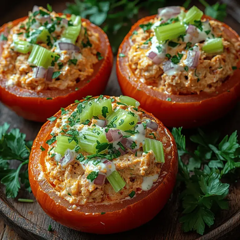 Tuna Stuffed Tomatoes Delight is not just a dish; it’s a culinary experience that embodies freshness, health, and versatility. This delightful recipe features juicy, ripe tomatoes filled with a savory tuna mixture, making it an ideal choice for various occasions. Whether you're looking for a light lunch, a satisfying dinner, or an impressive appetizer for your next gathering, this dish is sure to please everyone at the table.