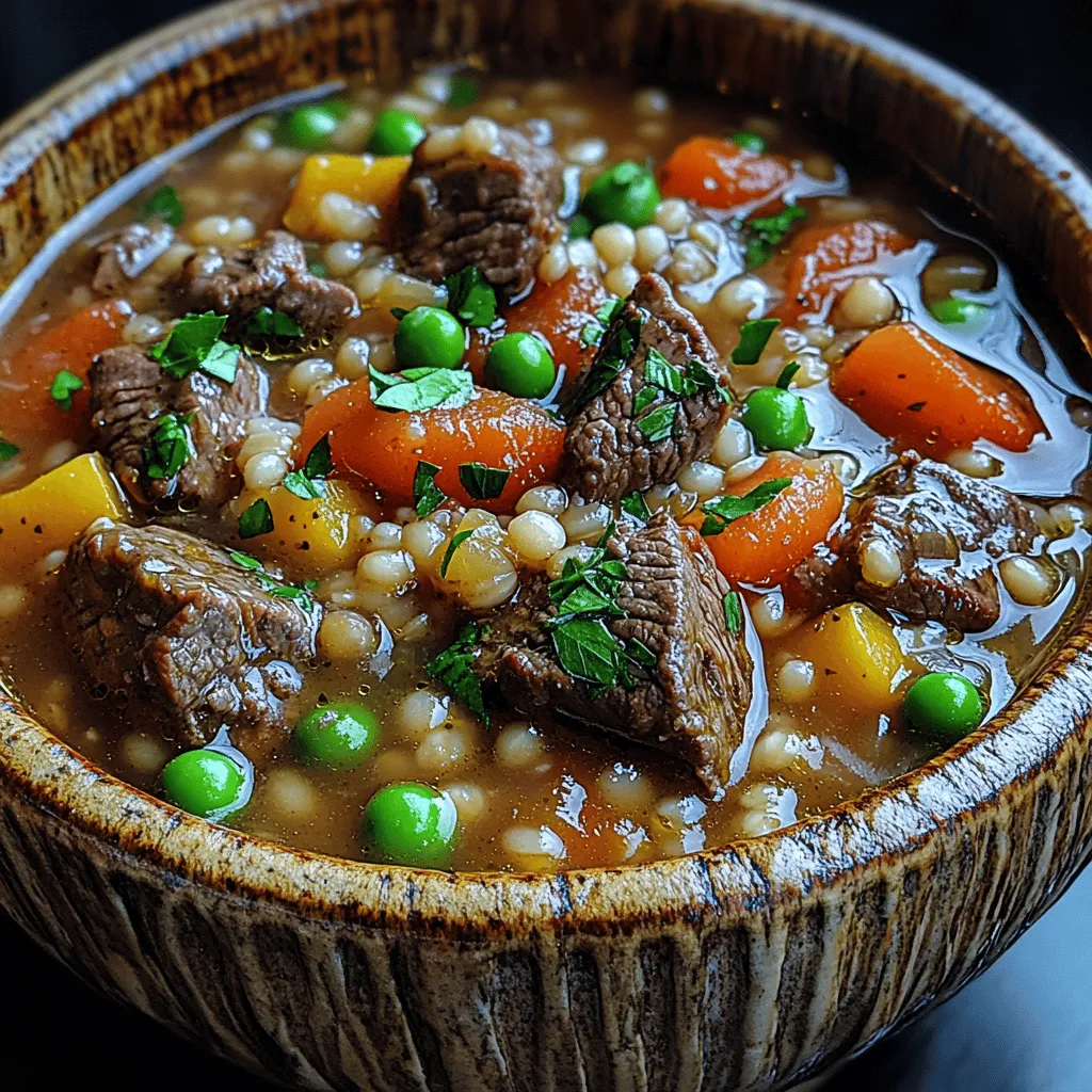 When the chill of winter settles in or a rainy day calls for something warm and satisfying, comfort food takes center stage. Among the array of comforting dishes, hearty soups hold a cherished place in our hearts and kitchens. Bursting with flavor and nutrition, these soups often become family favorites, passed down through generations. One such classic is Rustic Hearty Beef Barley Soup—a dish that perfectly marries rich flavors with wholesome ingredients.