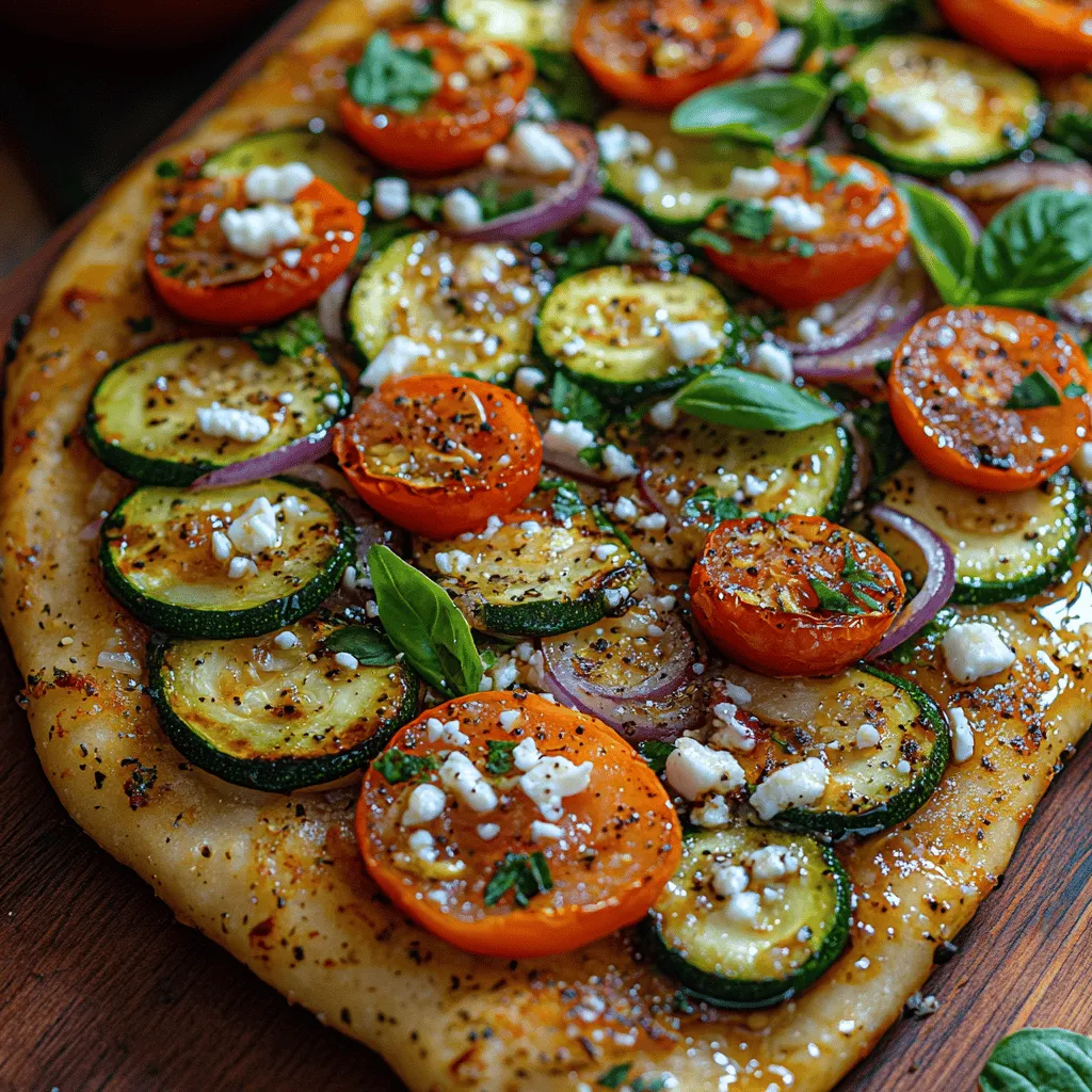 Before diving into the step-by-step preparation guide, it’s essential to understand the core components that make up this delicious Roasted Garlic Veggie Flatbread. Each ingredient plays a crucial role in creating a balanced dish that is as nutritious as it is flavorful.
