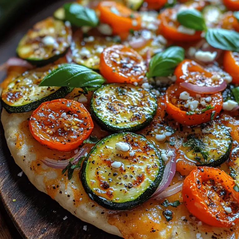 Before diving into the step-by-step preparation guide, it’s essential to understand the core components that make up this delicious Roasted Garlic Veggie Flatbread. Each ingredient plays a crucial role in creating a balanced dish that is as nutritious as it is flavorful.