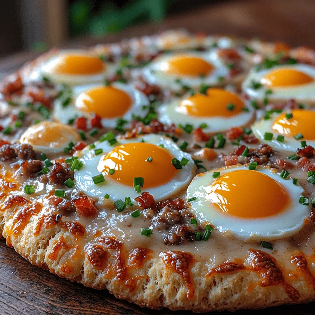 In recent years, breakfast pizzas have become a trendy staple in modern cuisine, captivating the taste buds of food enthusiasts everywhere. This delightful twist on traditional pizza combines the best of both worlds—savory breakfast favorites and classic pizza elements—creating a dish that is not only filling but also satisfying. One standout recipe that embodies this delicious union is the 
