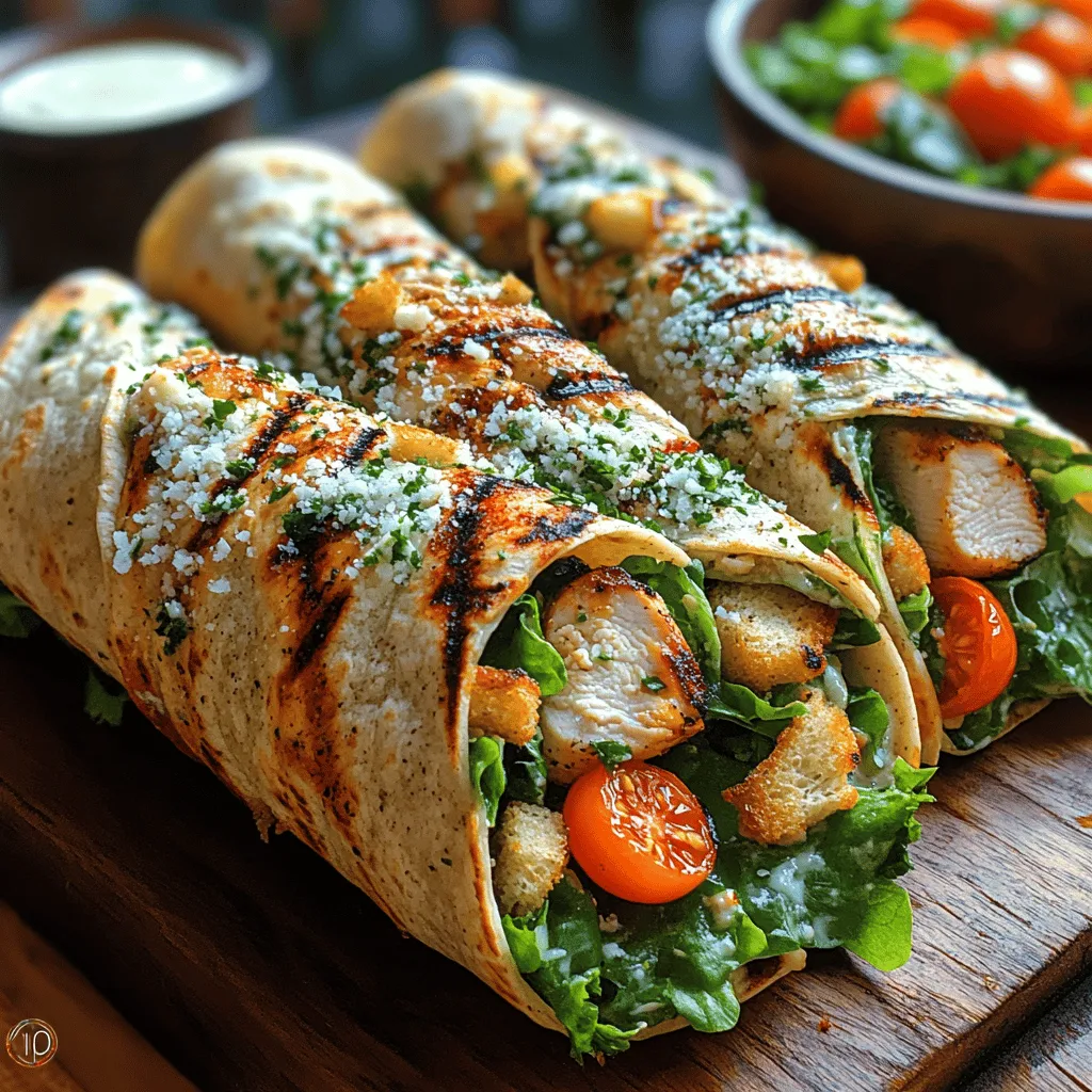 Marinating chicken is a crucial step in preparing Zesty Grilled Chicken Caesar Wraps. It infuses the meat with flavor while also ensuring it remains tender and juicy during grilling. A good marinade typically consists of an acid (like lemon juice or vinegar), oil, and seasonings, which work together to break down the protein fibers.