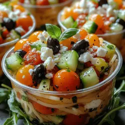 As the warm weather rolls in and the sun shines brighter, the craving for refreshing, light meals intensifies. Cold pasta salads have emerged as a go-to dish for many, offering a deliciously satisfying option that can be enjoyed at picnics, barbecues, or even elegant dinner parties. One delightful variation that stands out is the Chilled Delight: Cold Spaghetti Salad Cups. These charming cups are not only visually appealing but also bursting with vibrant flavors and textures that will leave your taste buds dancing.