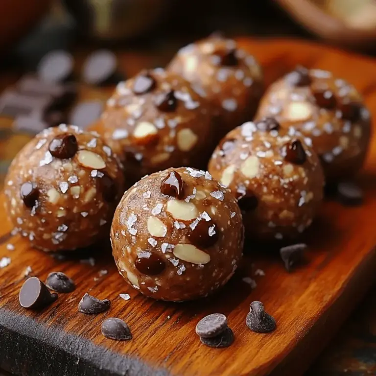 In today’s fast-paced world, finding healthy snack options that are both satisfying and nutritious can often feel like a daunting task. With the growing awareness of health and wellness, people are increasingly turning to protein-packed treats that not only curb hunger but also provide essential nutrients. Enter the Almond Bliss Chocolate Protein Balls, a delightful treat that combines taste and health in one bite. These protein balls are perfect for those on-the-go, whether you're heading to work, post-workout, or simply in need of a pick-me-up during the day.