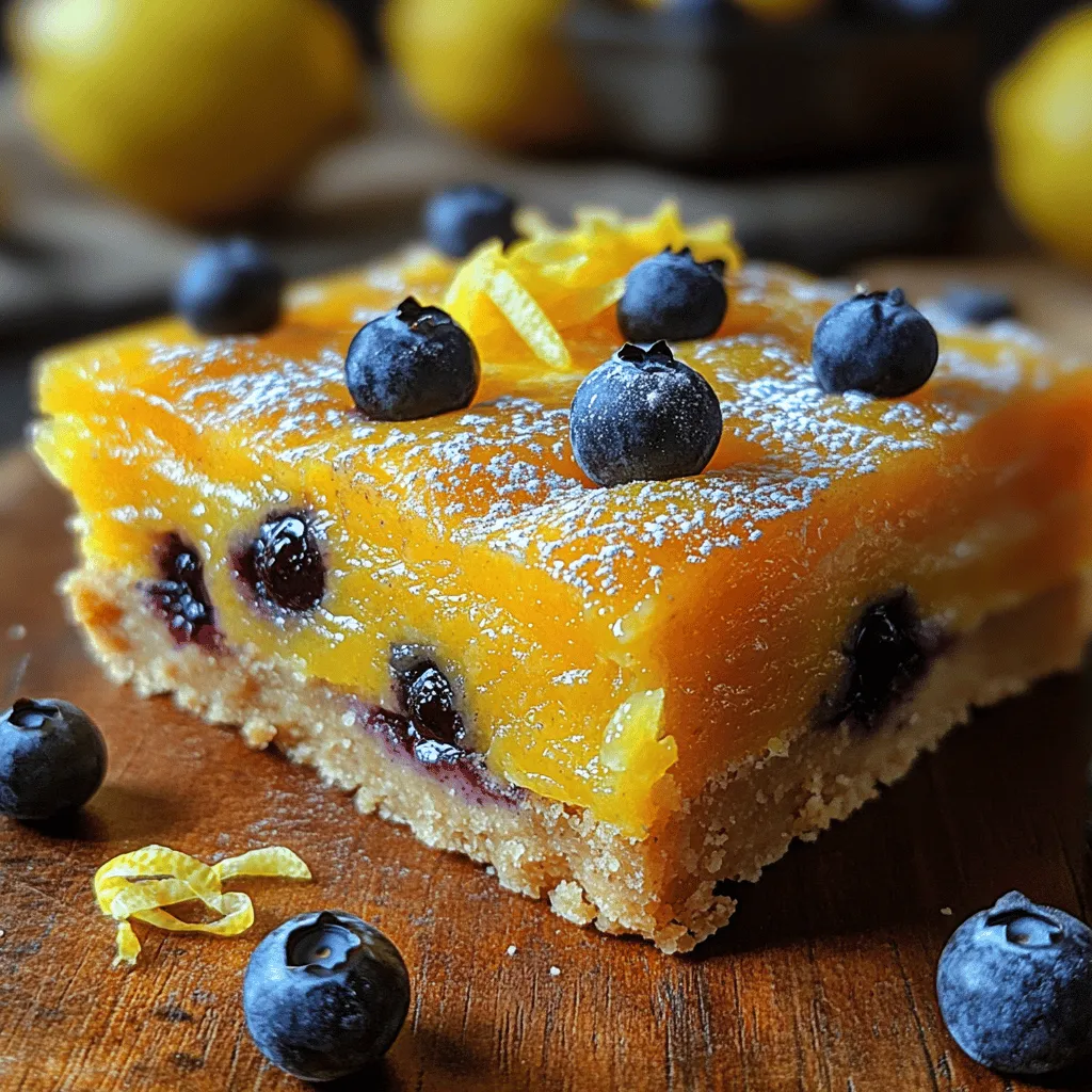 When it comes to desserts that capture the essence of summer, few combinations are as delightful as lemon and blueberry. The vibrant, tangy notes of fresh lemons harmonize beautifully with the sweet juiciness of blueberries, creating a flavor profile that is both refreshing and indulgent. Zesty Blueberry Lemon Bliss Bars are the perfect embodiment of this delicious pairing, making them an ideal treat for summer picnics, backyard barbecues, or simply as a sweet indulgence on a warm afternoon.
