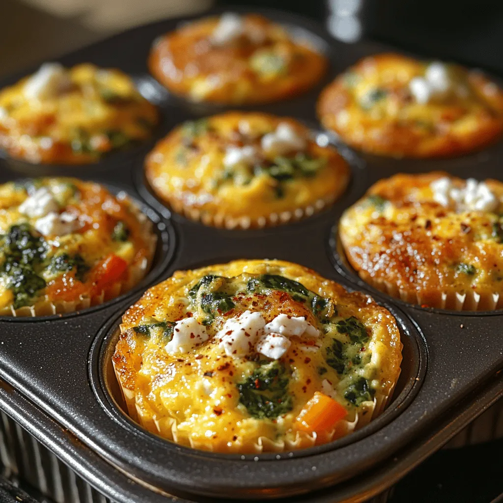The star ingredients in this recipe—spinach and feta cheese—bring a wealth of health benefits that make these muffins a smart choice for any meal.