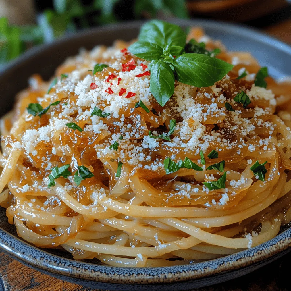 Welcome to the world of Sweet & Spicy Caramelized Onion Pasta, a dish that tantalizes your taste buds with an extraordinary blend of flavors. Imagine the sweetness of perfectly caramelized onions harmonizing with a gentle kick from chili oil, all enveloped in the comforting embrace of al dente pasta. This recipe is a culinary journey that celebrates the beauty of simple ingredients transformed into a delightful meal that’s perfect for any occasion.