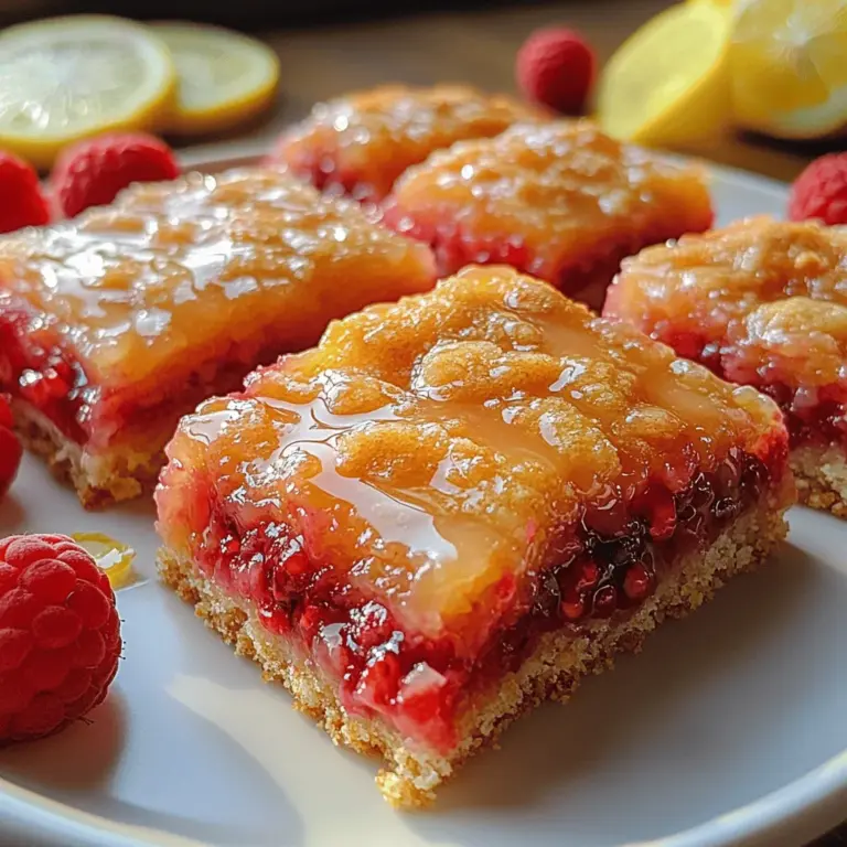 When summer rolls around, the craving for refreshing and vibrant desserts becomes irresistible, and that’s where Raspberry Lemonade Bars come into play. These delightful treats perfectly encapsulate the essence of summer with their bright flavors and stunning presentation. With just the right balance of tartness from the lemons and sweetness from the raspberries, these bars are a tantalizing option for anyone looking to satisfy their sweet tooth while keeping things light and refreshing.