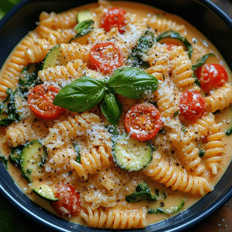 In the realm of quick and satisfying meals, pasta stands out as a beloved staple across cultures and kitchens. Whether you're a busy professional, a parent juggling family duties, or a culinary enthusiast, the appeal of a simple yet delicious pasta dish is hard to resist. Today, we delve into the vibrant world of Creamy Garden Delight Pasta, a recipe that promises to be both a feast for the eyes and a delight for the palate.