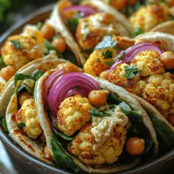 In recent years, plant-based meals have surged in popularity, driven by a growing awareness of health, environmental sustainability, and ethical eating. More and more individuals are turning to plant-based diets, not only to reduce their carbon footprint but also to embrace a lifestyle that prioritizes health and wellness. Among the many delicious options available, the Roasted Cauliflower & Chickpea Wrap stands out as a nourishing, easy-to-make meal that can be enjoyed at any time of the day.
