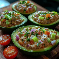 Tuna Avocado Salad Boats offer a perfect balance of flavor, texture, and nutrition. They serve as an ideal meal for those who are busy yet want to maintain a healthy lifestyle. Whether you're looking for a light lunch, a snack, or a filling dinner, these salad boats can be customized to suit your taste preferences while providing you with essential nutrients.