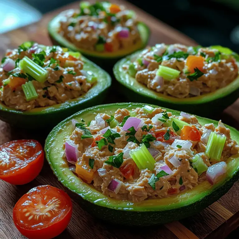 Tuna Avocado Salad Boats offer a perfect balance of flavor, texture, and nutrition. They serve as an ideal meal for those who are busy yet want to maintain a healthy lifestyle. Whether you're looking for a light lunch, a snack, or a filling dinner, these salad boats can be customized to suit your taste preferences while providing you with essential nutrients.