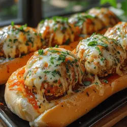 In the realm of comfort food, few dishes evoke the same level of nostalgia and satisfaction as meatball subs. The combination of juicy meatballs, zesty marinara sauce, and gooey melted cheese creates a culinary experience that tantalizes the taste buds and warms the soul. Whether it's a family dinner at the kitchen table, a gathering of friends for game day, or a cozy evening in, these Cheesy Delight: Baked Chicken Parm Meatball Subs are the perfect dish to satisfy cravings and bring everyone together.