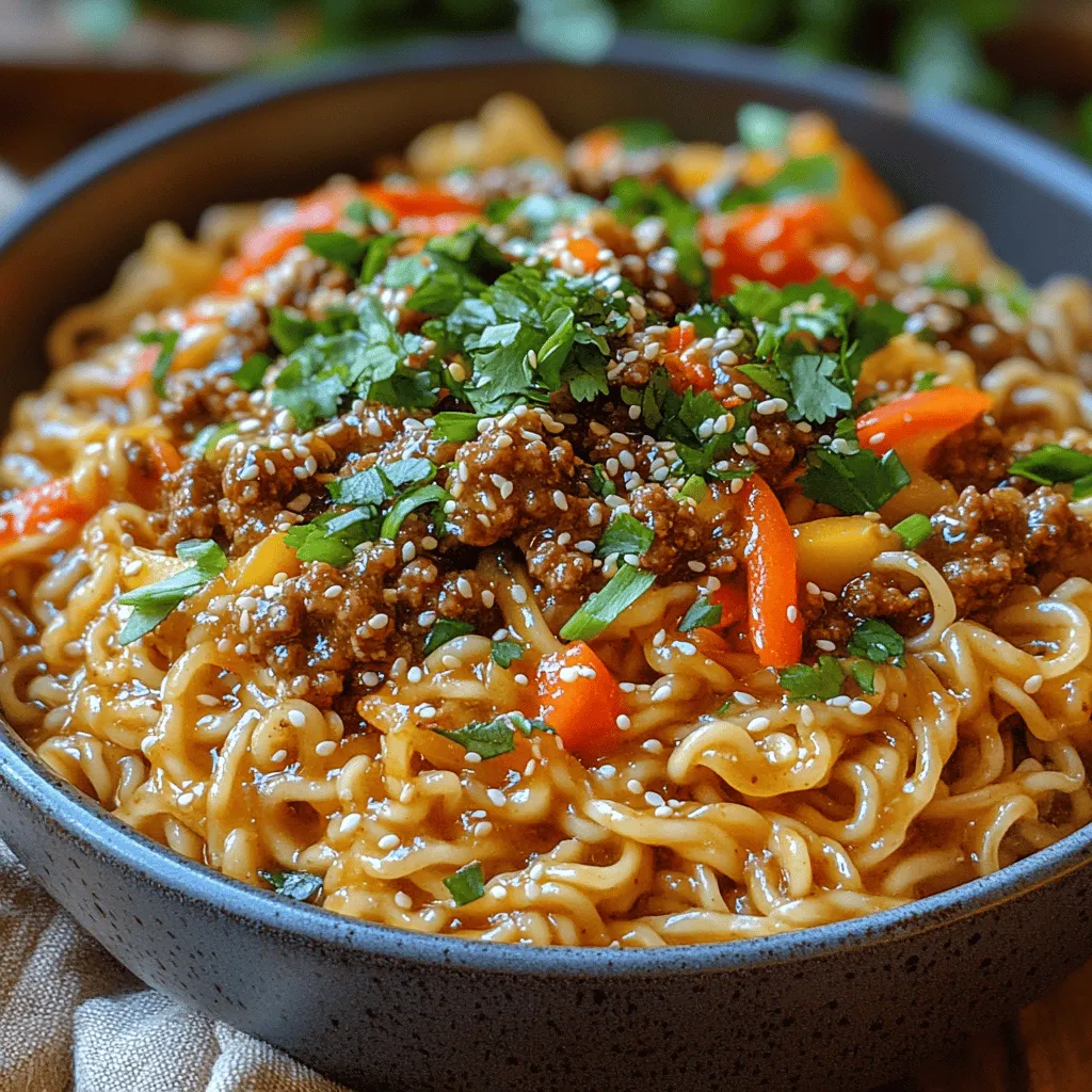 To truly appreciate Mongolian Ground Beef Noodles, it is essential to understand the key ingredients that contribute to its unique flavor and texture. Each component plays a vital role in crafting the overall dish, and knowing their significance can elevate your cooking experience.