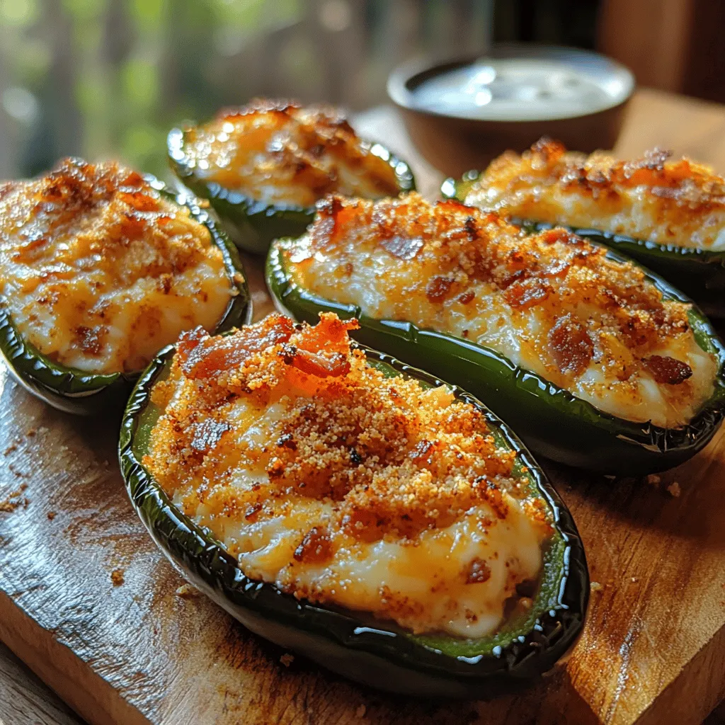 There’s something undeniably enticing about Spicy Crunch Jalapeño Poppers. These delectable bites combine creamy, cheesy goodness with a spicy kick that appeals to a broad spectrum of taste buds. Whether you’re hosting a lively party, preparing for a tailgate, or simply craving a fun finger food for a family gathering, jalapeño poppers are the perfect solution. Their versatility as both an appetizer and a snack makes them a favorite among food lovers everywhere.