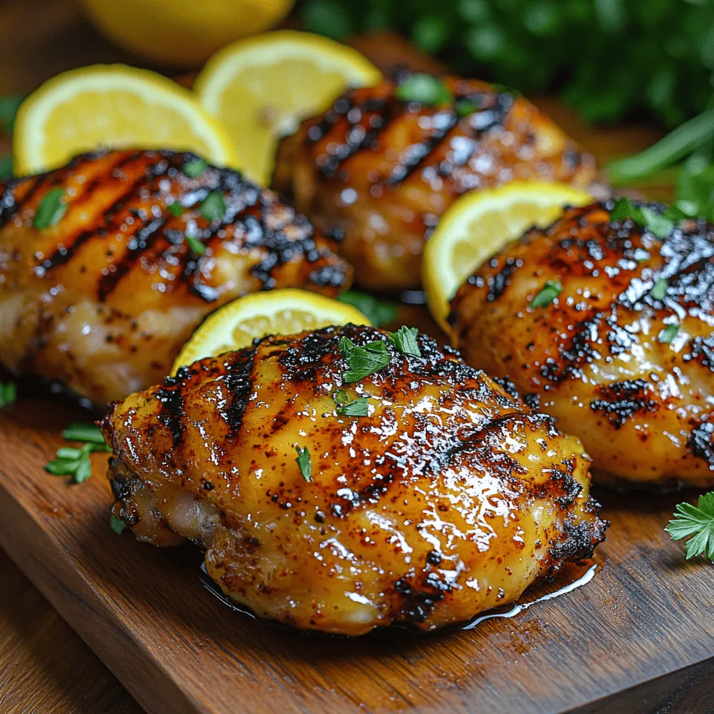 To achieve the best results in our Honey Lemon Grilled Chicken Thighs recipe, it's essential to understand the unique qualities and benefits of each ingredient involved. Let’s take a closer look at each component of this flavorful dish.