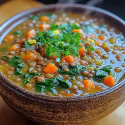 Before diving into the recipe, it's essential to appreciate the powerhouse ingredients that make this soup not just delicious but also a nourishing choice. Lentils are a fantastic source of plant-based protein, rich in fiber, and low in fat. They help stabilize blood sugar levels, promote digestive health, and are packed with essential nutrients like iron, folate, and potassium. This makes them an excellent staple for vegetarians, vegans, or anyone looking to incorporate more wholesome foods into their diet.