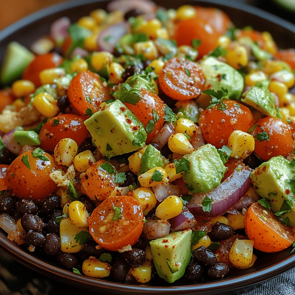 In the world of plant-based cuisine, few dishes capture the essence of freshness and flavor quite like a vibrant corn salad. The *Vibrant Vegan Chili Lime Corn Salad* is an exquisite combination of textures and tastes that brings together the sweetness of corn, the creaminess of avocado, and the zesty brightness of lime. This delightful salad not only represents the colorful bounty of summer but also encapsulates the philosophy of vegan cooking, which emphasizes the use of fresh, seasonal ingredients to create wholesome and satisfying meals.