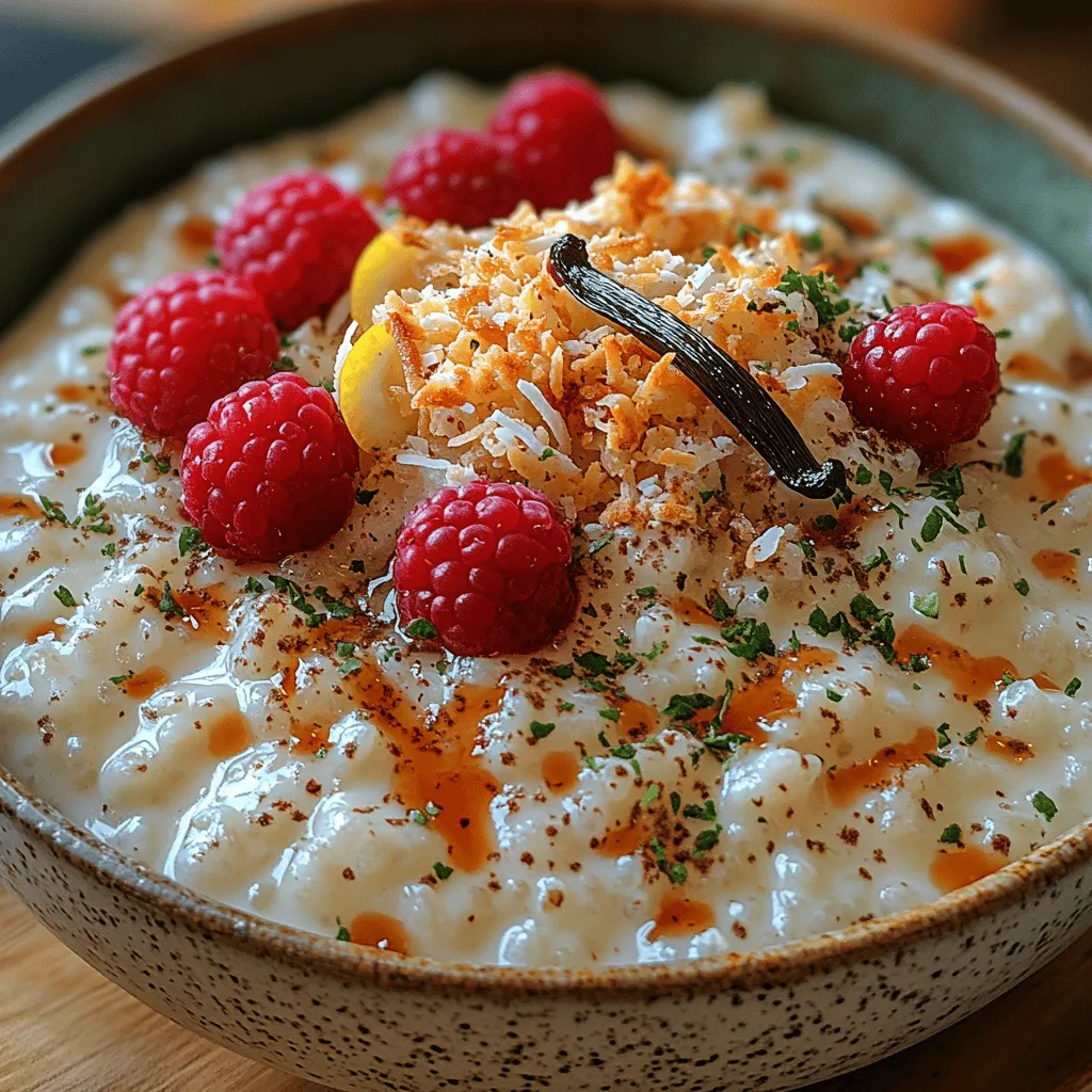 Rice pudding is a classic dessert that transcends cultures, offering a comforting and indulgent experience with every spoonful. Among the myriad of variations, the Creamy Dreamy Vanilla Bean Rice Pudding stands out for its rich, velvety texture and aromatic flavor profile. This delightful dish is not just a simple dessert; it embodies a journey through culinary heritage, showcasing the transformative power of basic ingredients into something truly exquisite.