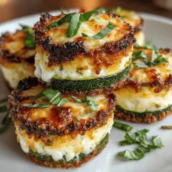 Zucchini Lasagna Cupcakes: Deliciously Healthy and Easy to Make